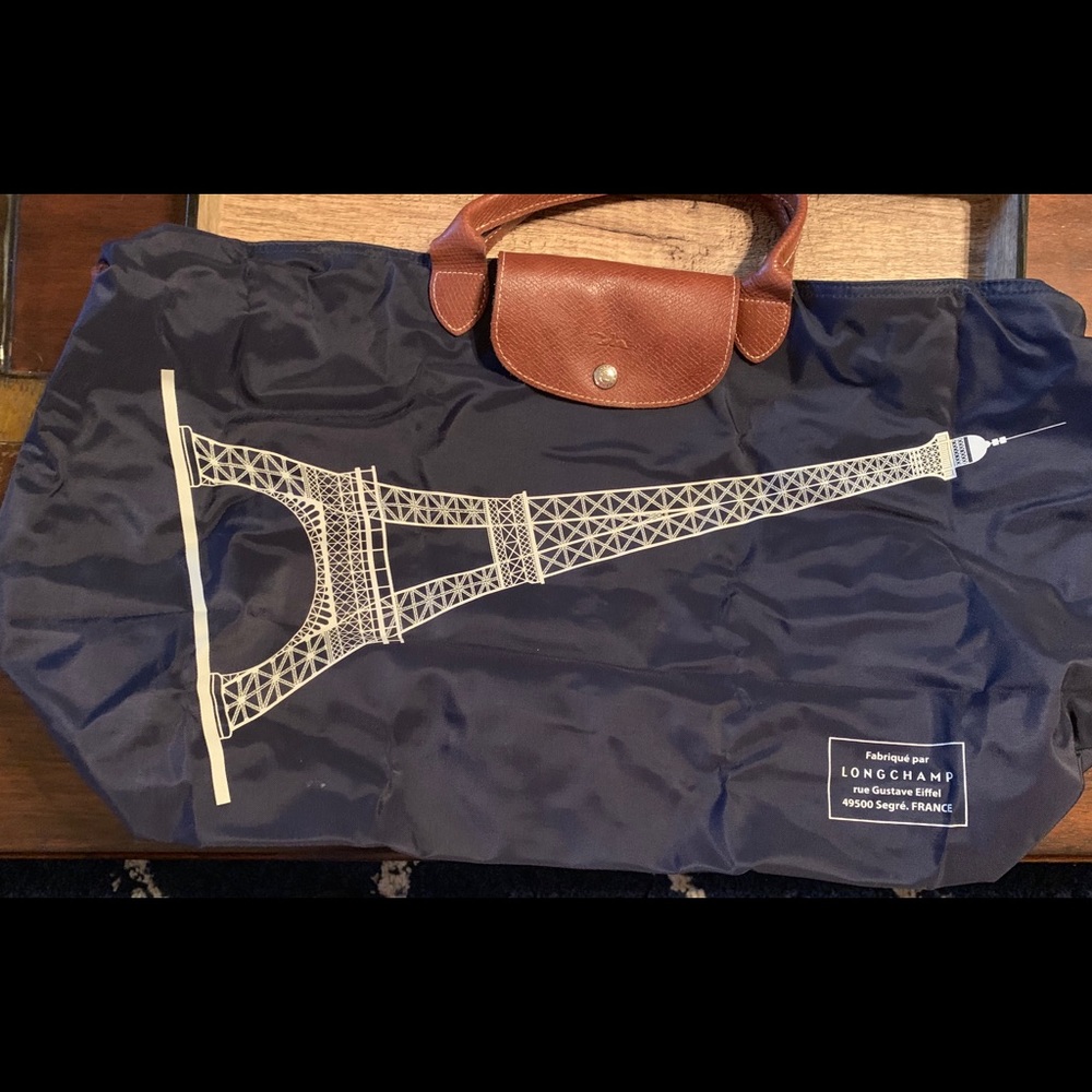 Longchamp Le Pilage Eiffel Tower Bag